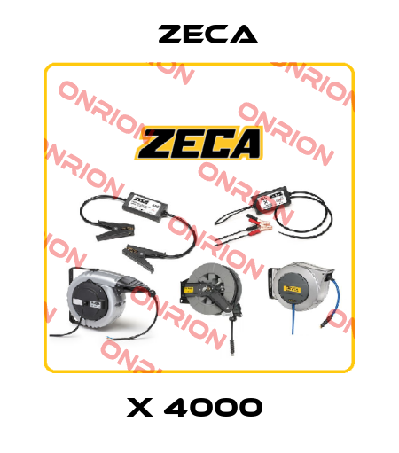 X 4000  Zeca
