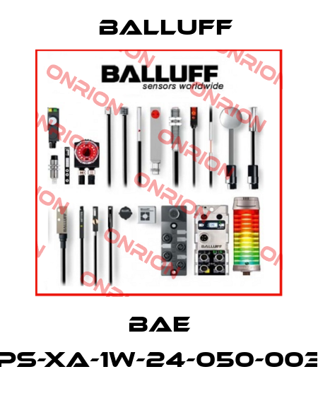 BAE PS-XA-1W-24-050-003 Balluff
