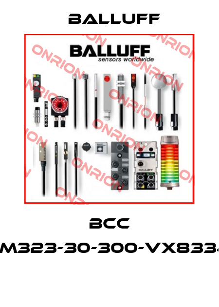 BCC M313-M323-30-300-VX8334-020  Balluff