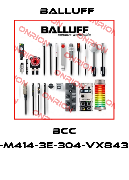BCC M314-M414-3E-304-VX8434-010  Balluff