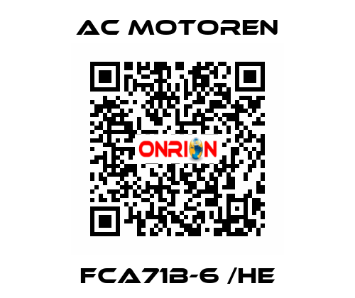 FCA71B-6 /HE AC Motoren