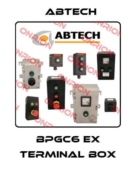 BPGC6 Ex terminal box Abtech
