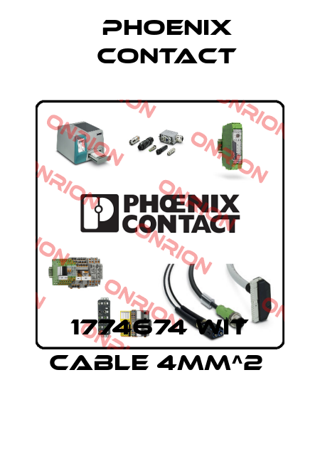 Phoenix Contact-1774674 wit cable 4mm^2  price