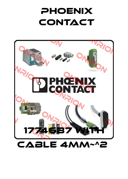 Phoenix Contact-1774687 with cable 4mm~^2  price